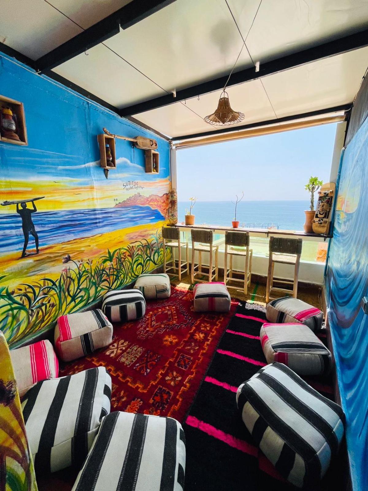 Sunrise Hostel Taghazout Ngoại thất bức ảnh